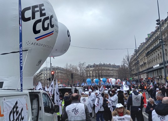 Le SAPACMI et ses partenaires poursuivent leurs actions contre la réforme des retraites le mardi 28 mars 2023 : acte X