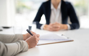 Shot of two businesswomen having a meeting in a modern office